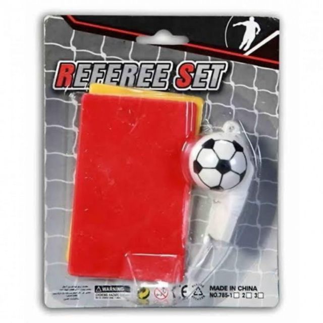 كروت حكم مباراة كرة قدم